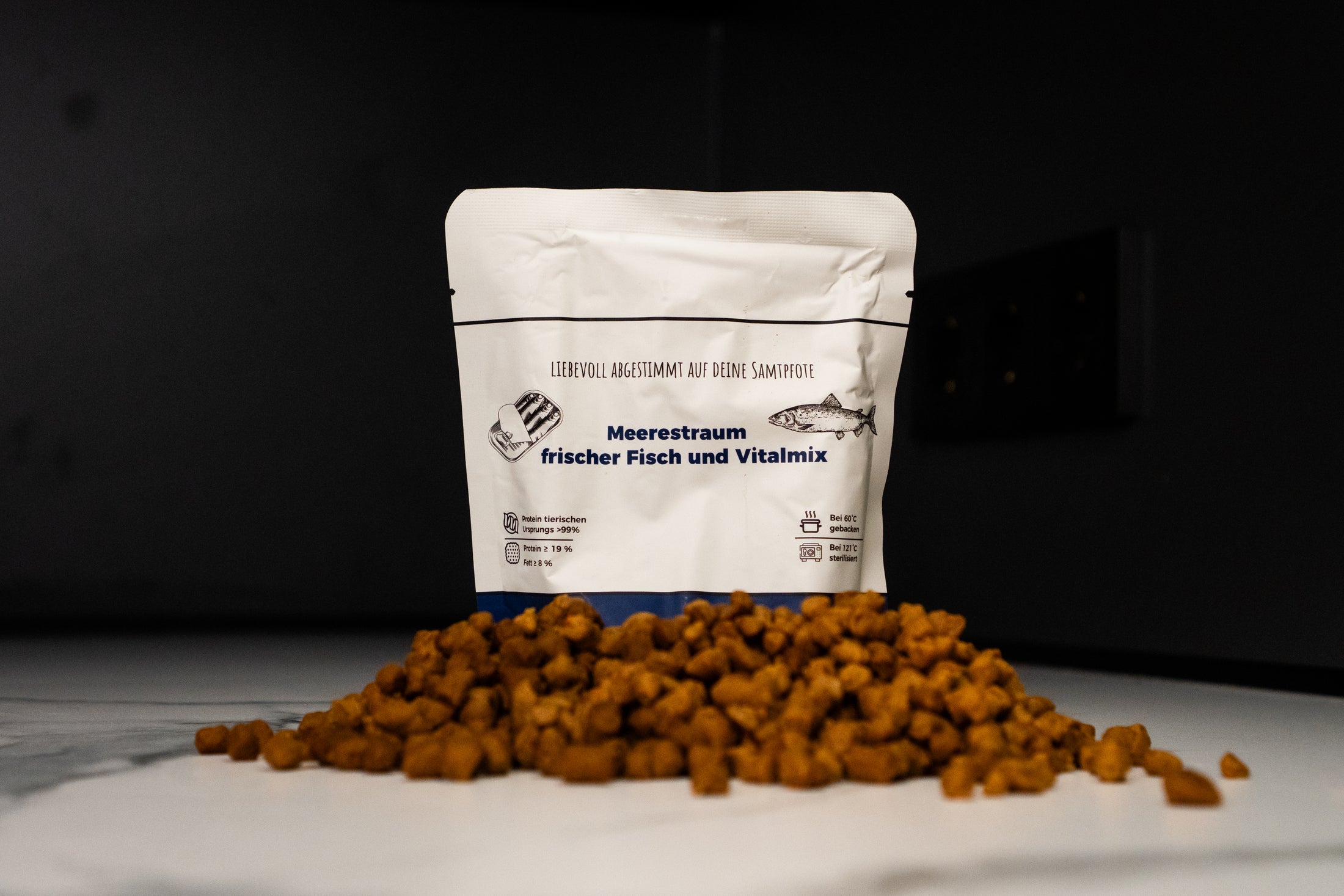 Premium-Katzenfutter –  Fisch 1,2 kg