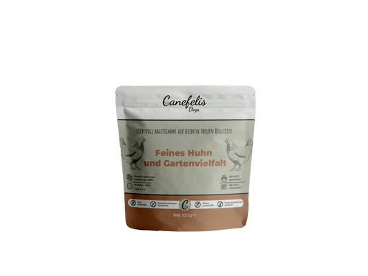 Premium-Hundefutter - 100 g Huhn
